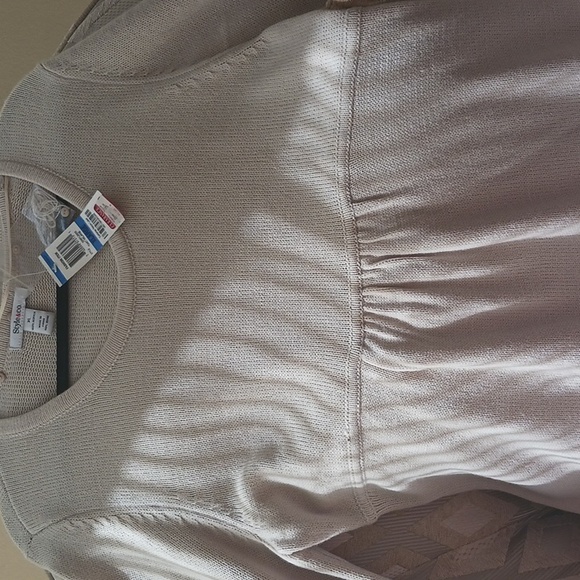 Style & Co Light brown sweater - Picture 2 of 2